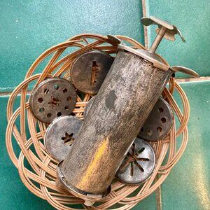 Antique Cookie Press and Icing Extruder